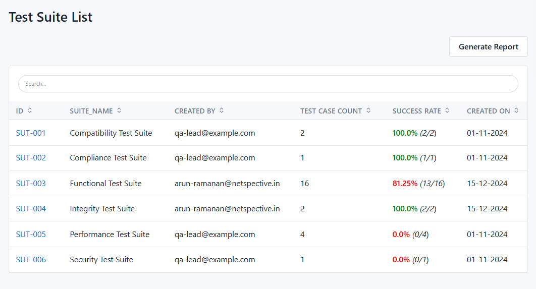 Qualityfolio AI-native test generation workflow